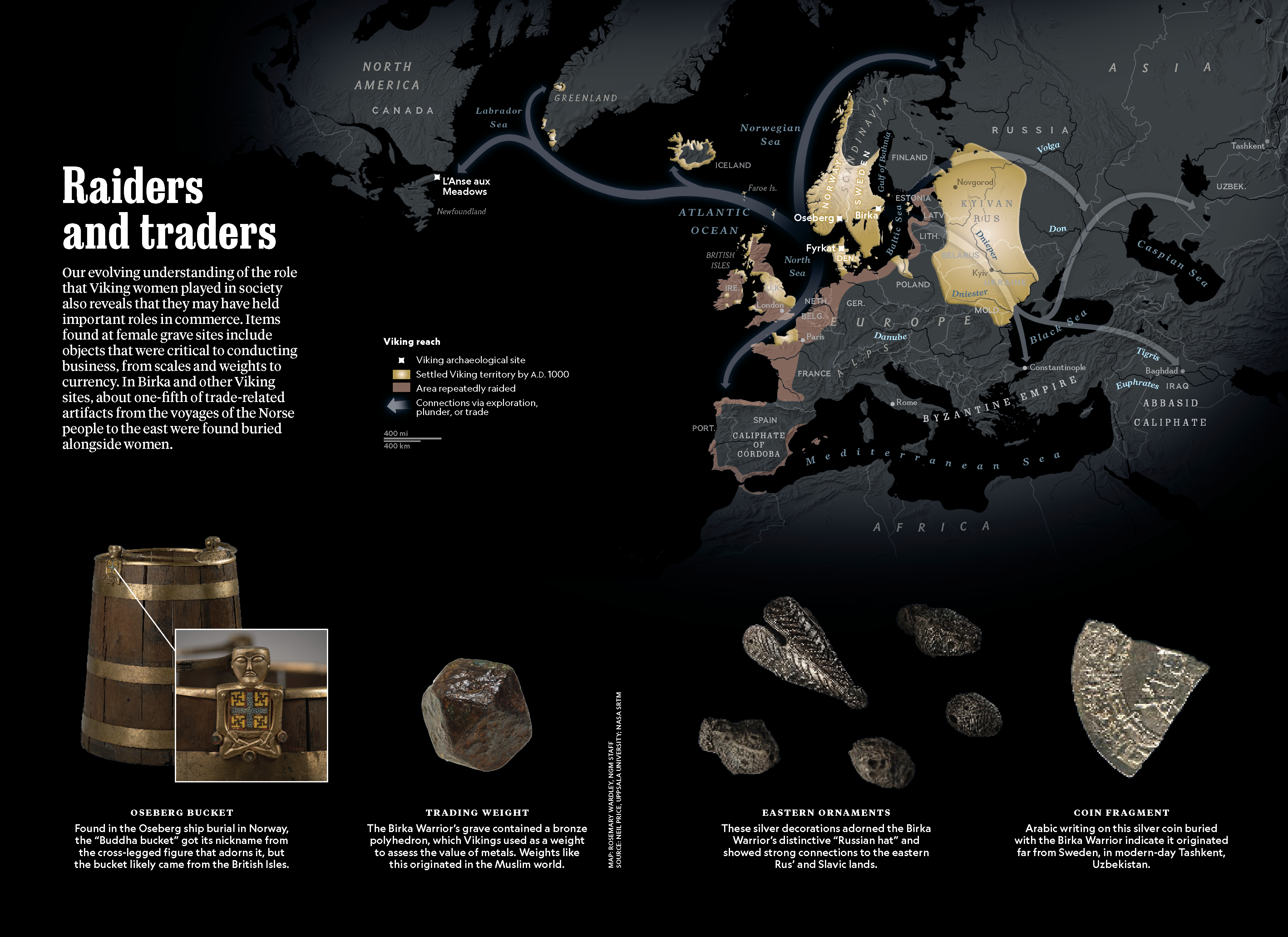 Viking Women map